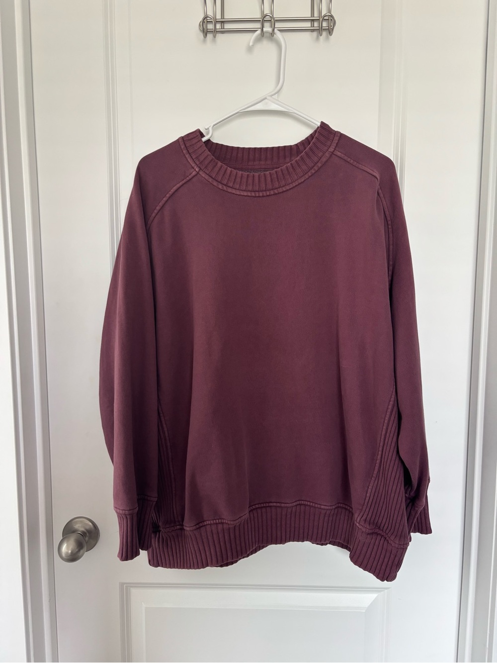 aerie Dusty Rose Pullover Sweatshirt